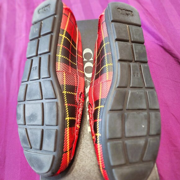 Coach Marley Driver Plaid Loafers – Size 8.5B (US) - Picture 4 of 5